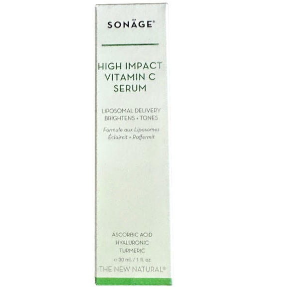 NWT SOANGE HIGH IMPACT VITAMIN C SERUM Vitamin C Serum Brightens /Fades - 30 ML - Picture 2 of 2
